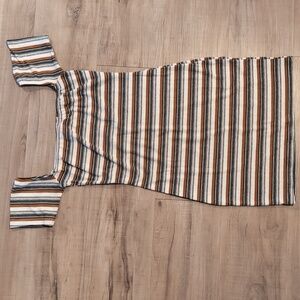 Saint Genies Striped mini dress